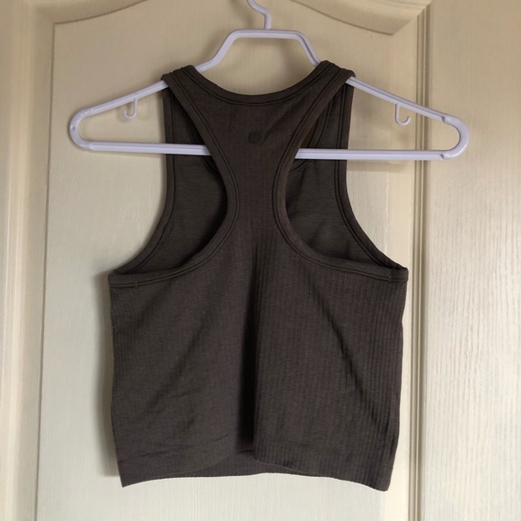 Lululemon Ebb to Street Ribbed Crop Tank 4 - Picture 5 of 6